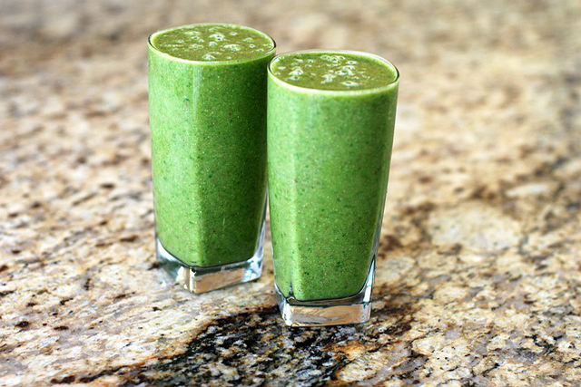 green healthy smoothy